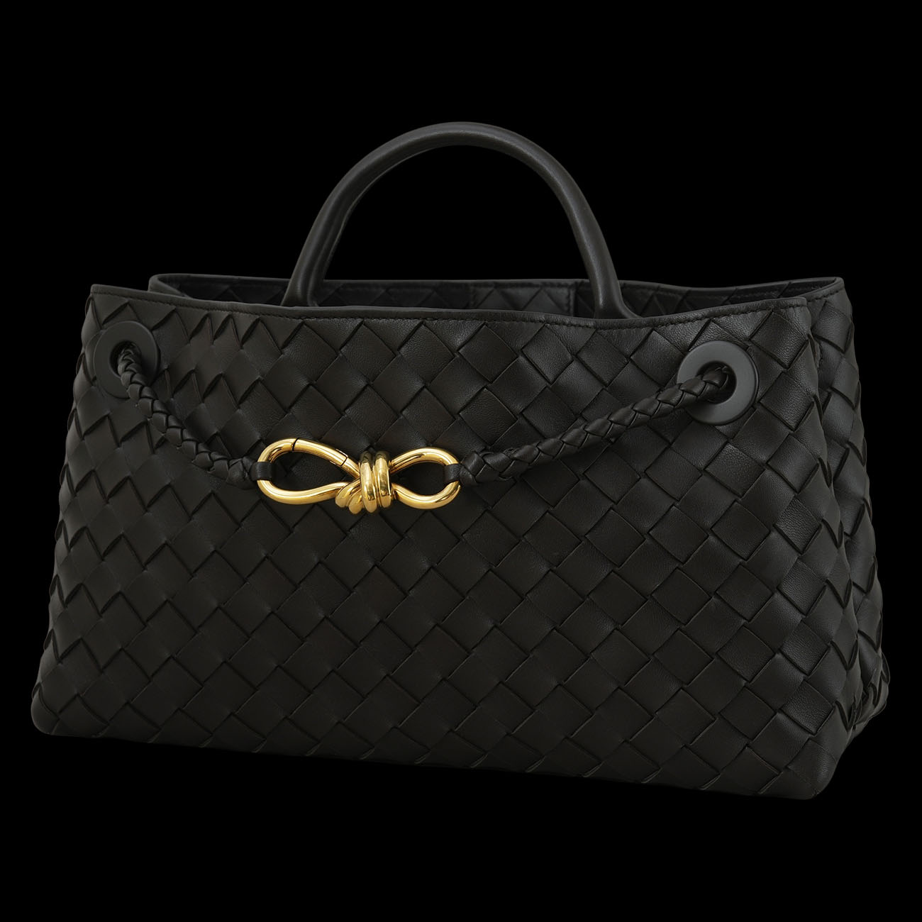 BOTTEGA VENETA(USED)보테가베네타 인트레치아토 안디아모 스몰 E/W